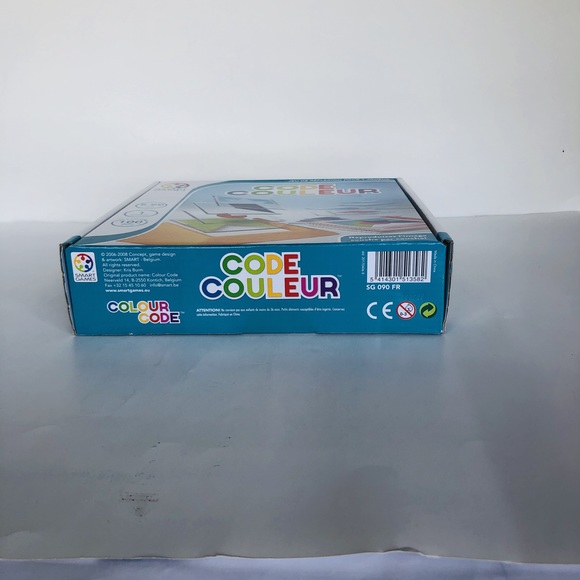 New in Box-Smart Games Code Couleur(Color Code)-Multilingual - Picture 10 of 16